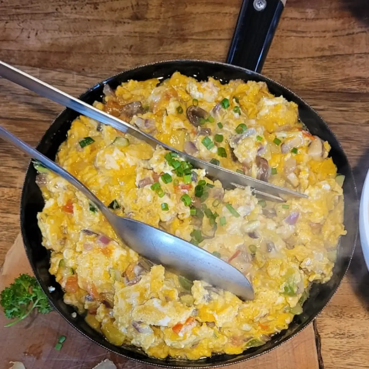Eierspeis Mit Gemüse