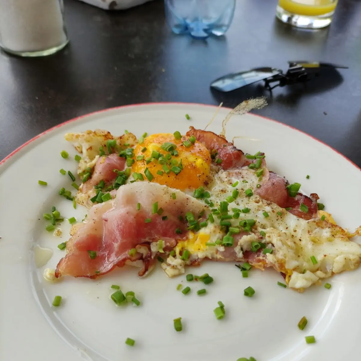 Uovo Fritto Con Speck