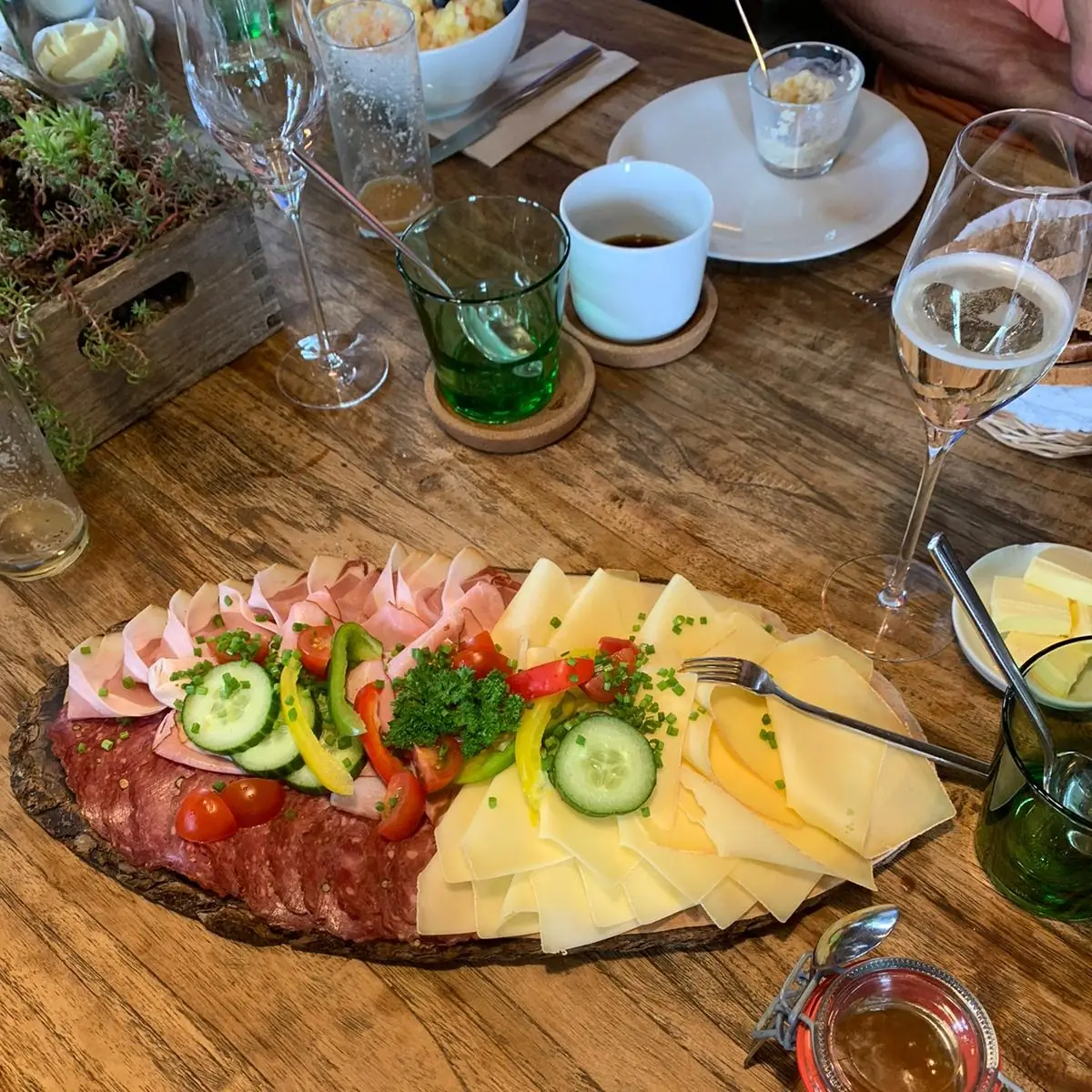 Wurts- Speck Und Käseplatte