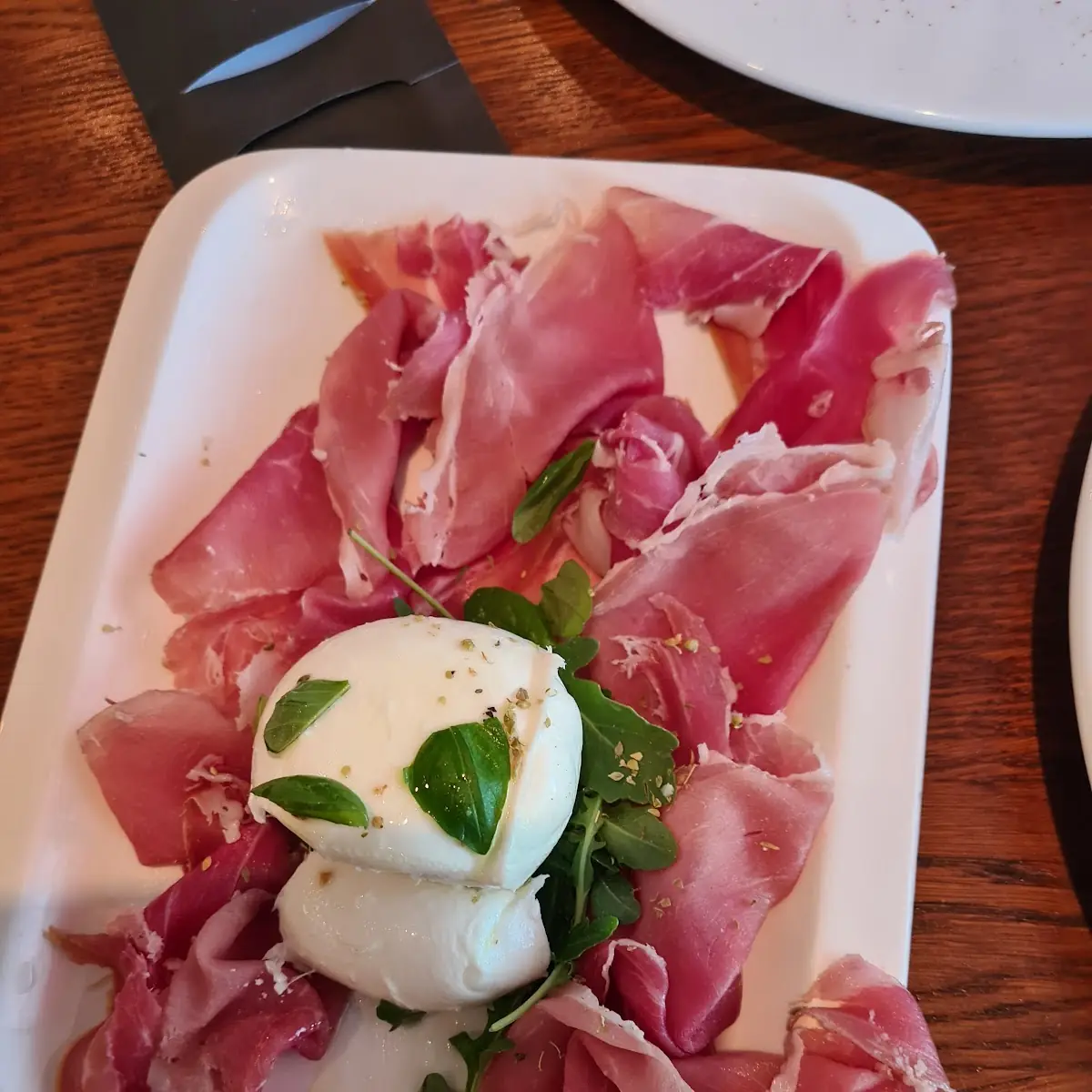 Mozzarella Mit Prociutto