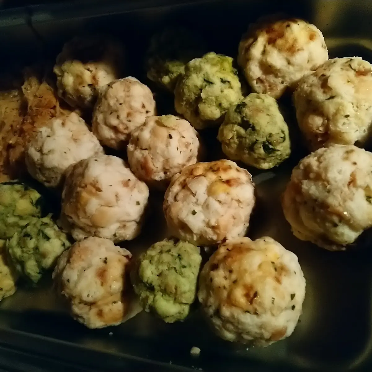 Verschiedene Knödel