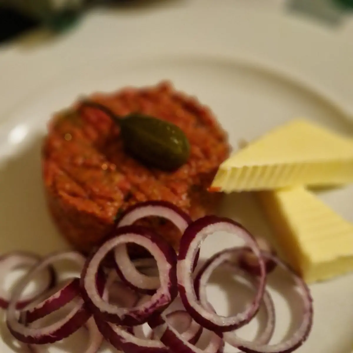 Beef Tartar Vom Österreichischen Bio Rind
