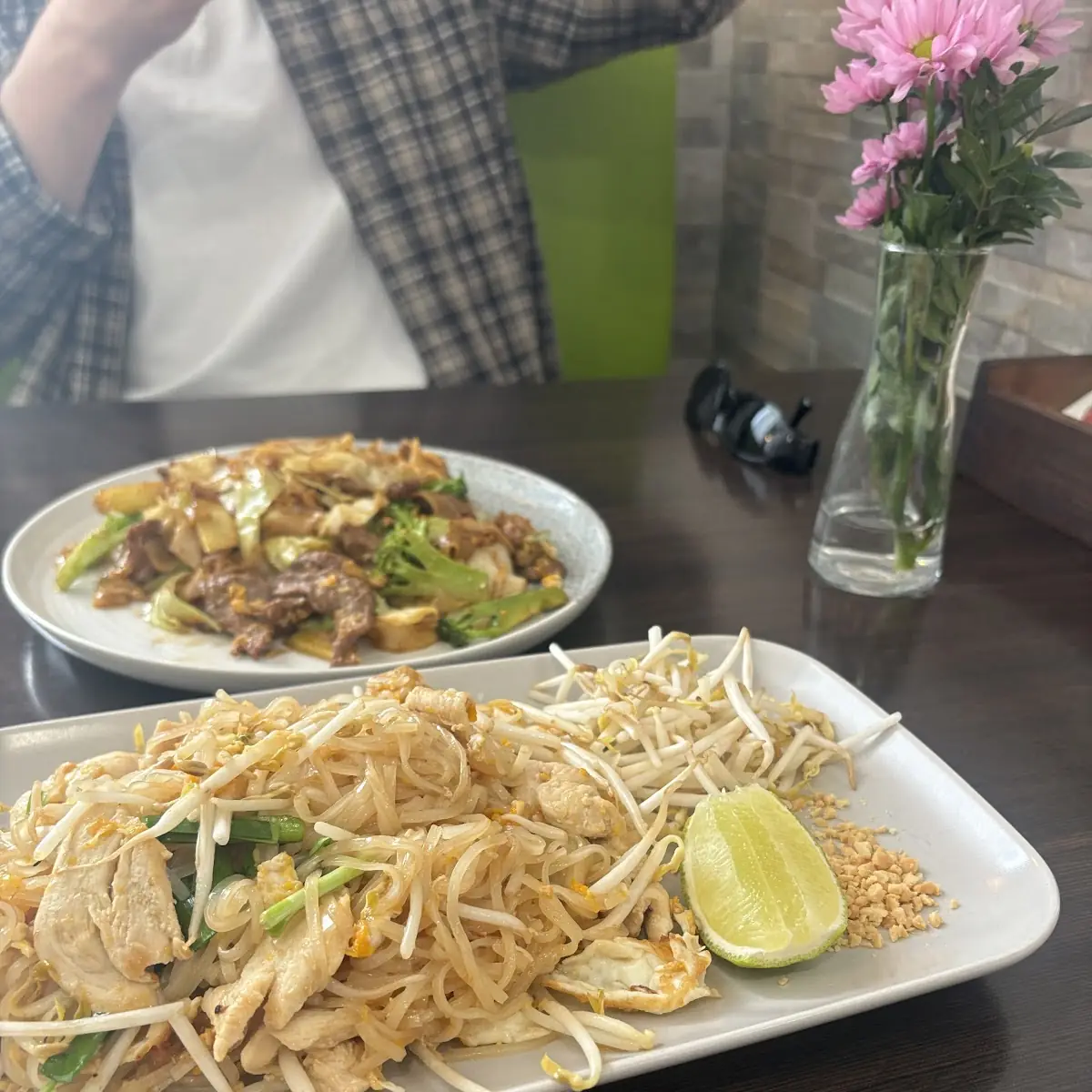 Pad Thai Mit Garnelen