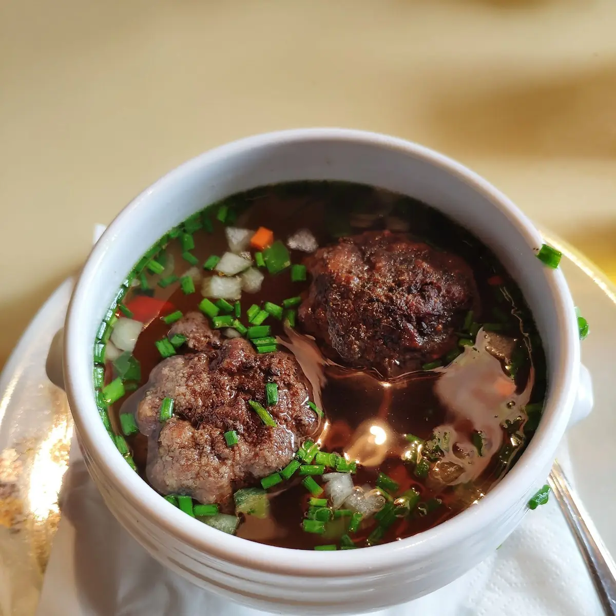 Leberknödel Suppe