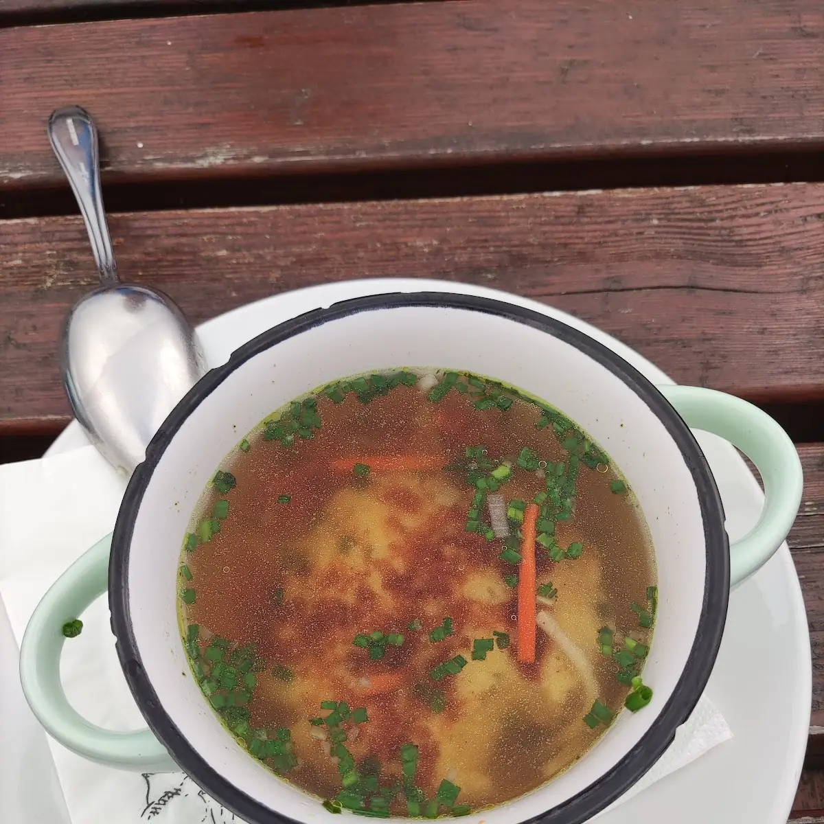 Pinzgauer Kasspressknödelsuppe
