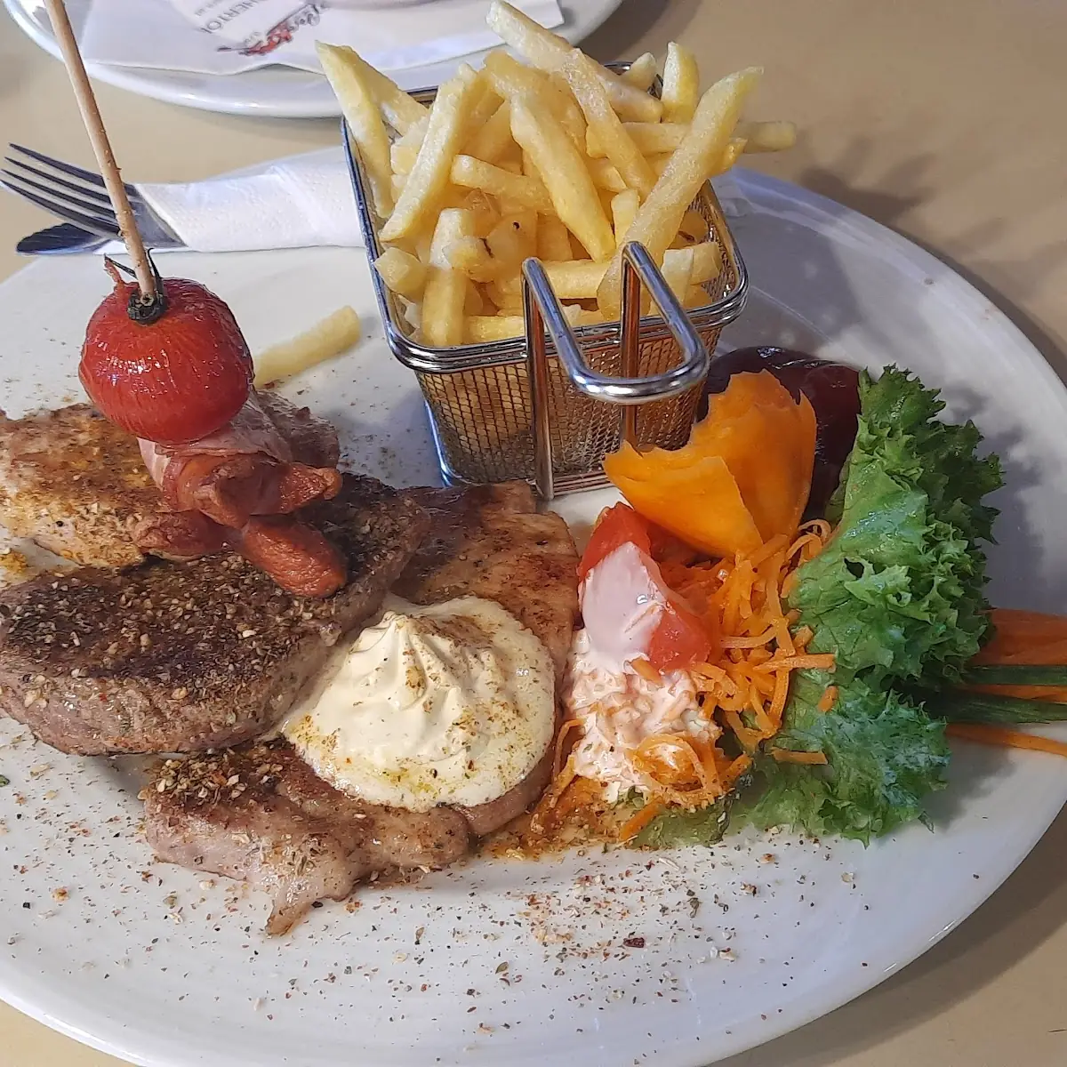 Wienerschnitzel Mit Pommes Frites