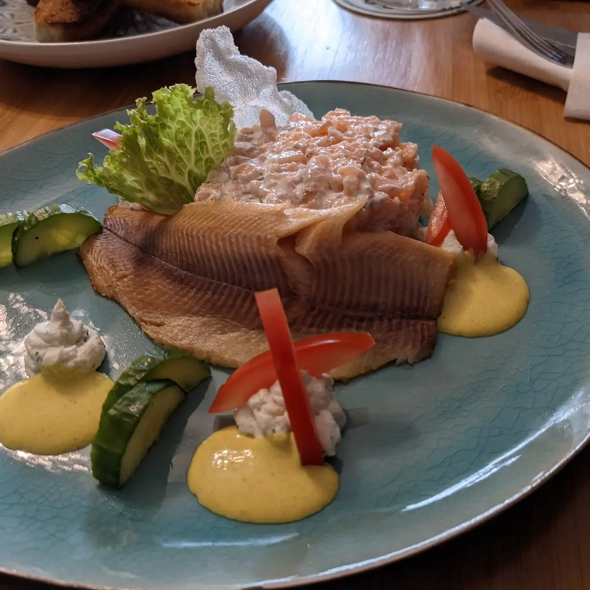 Geräucherter Fisch