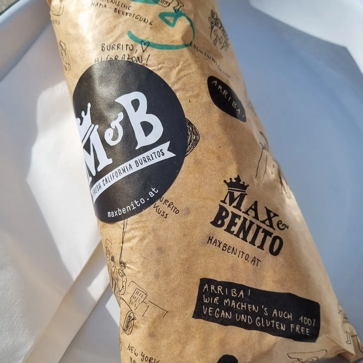 Burrito Verpackt