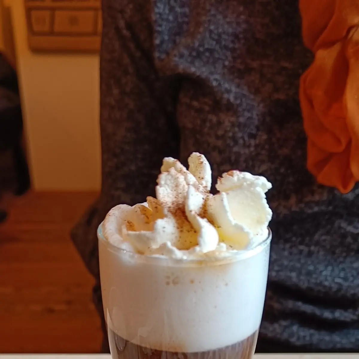 Geschichteter Kaffee