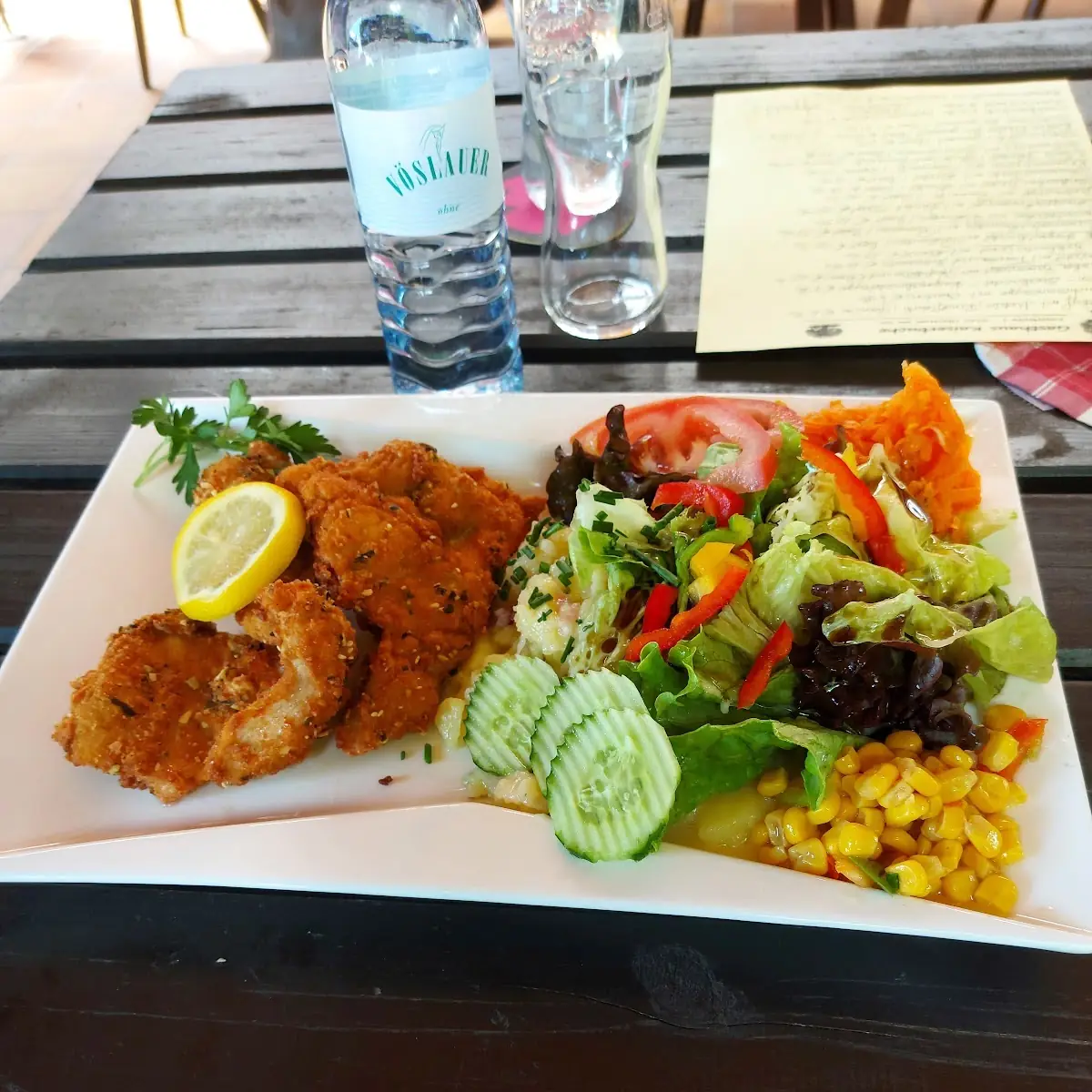 Backhendlsalat