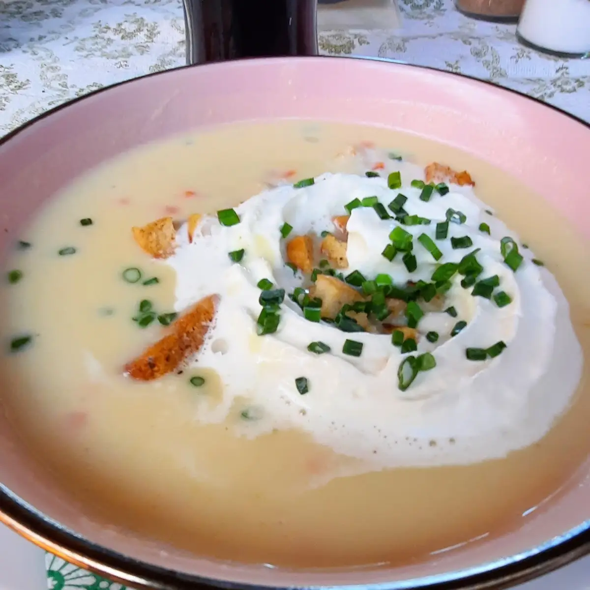Knoblauchcremesuppe