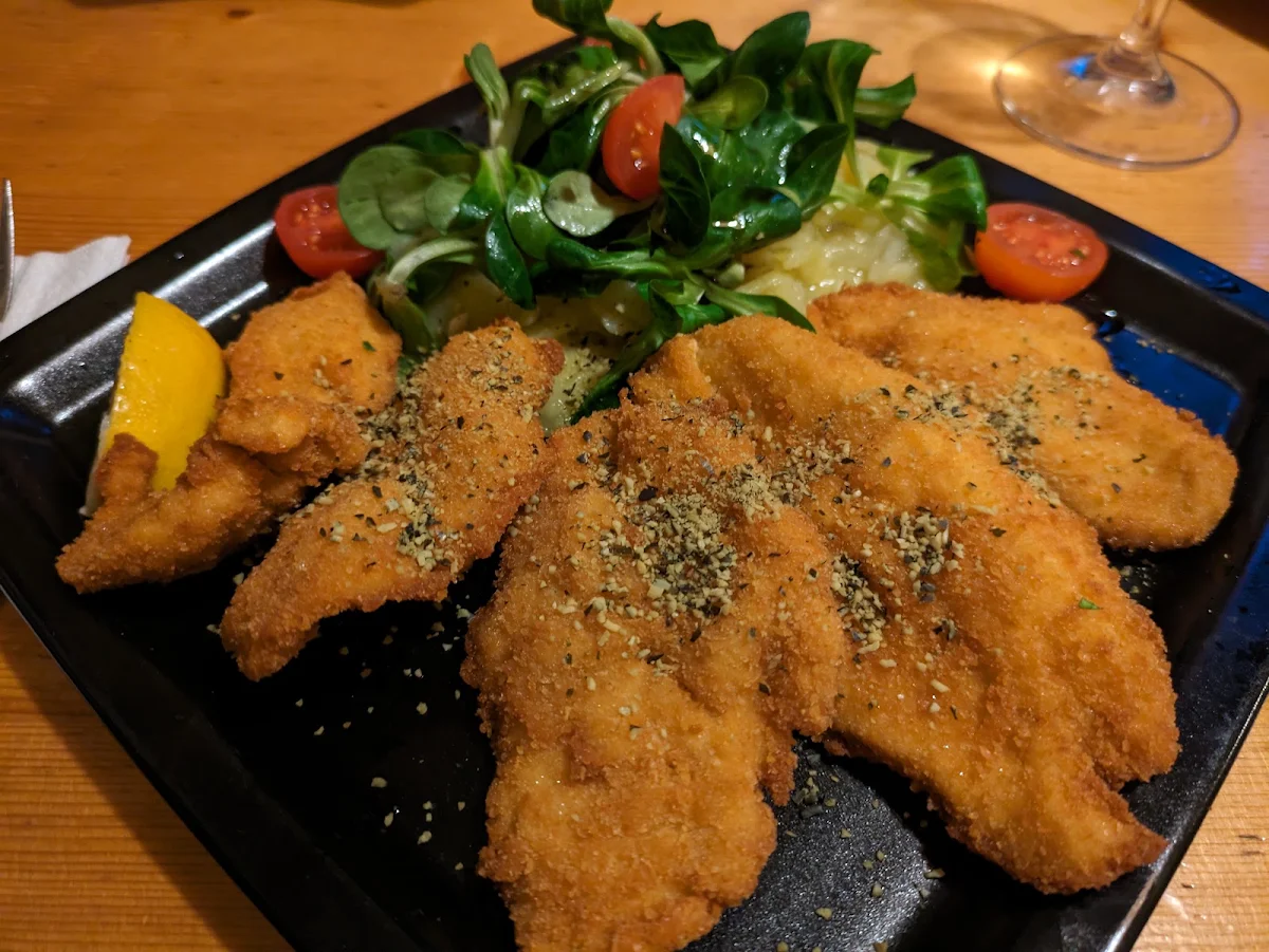 Salat Mit Hühnerstreifen