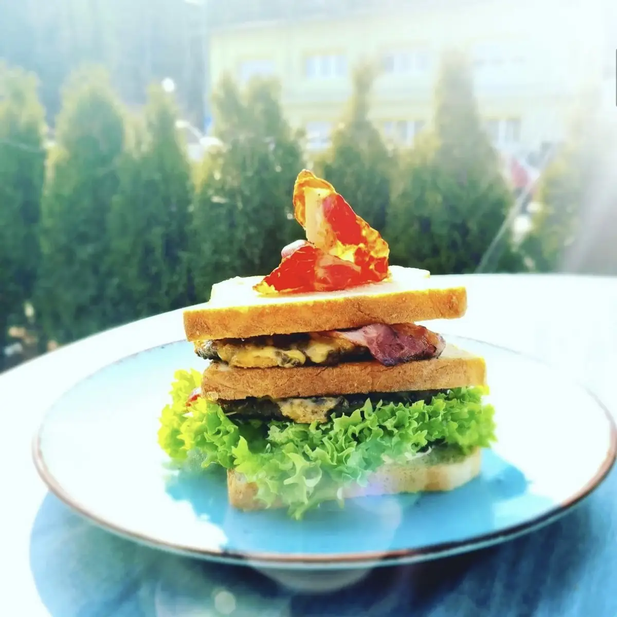 Toast Burger Double