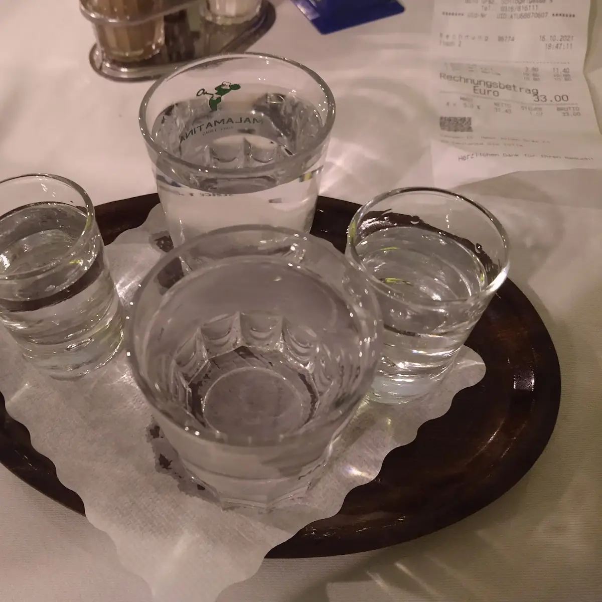 Ouzo Mit Wasser