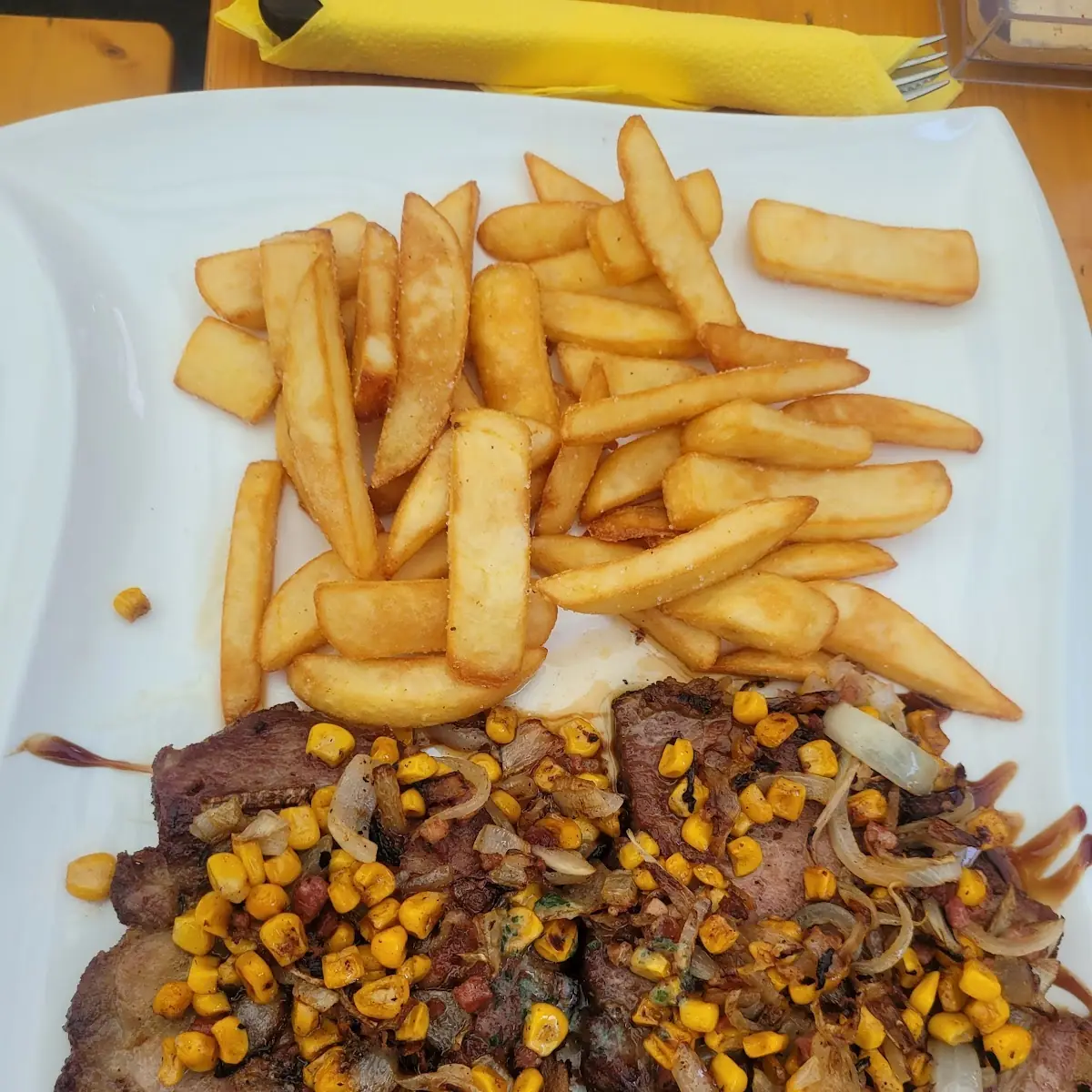 Schwein Gegrillt