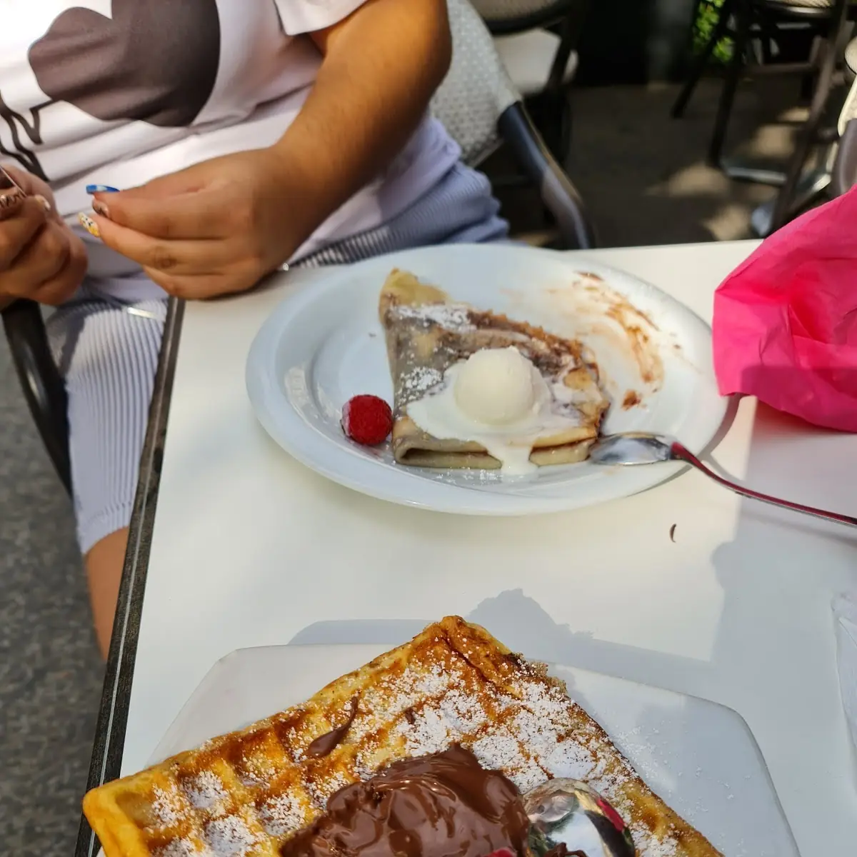 Gofres Con Chocolate