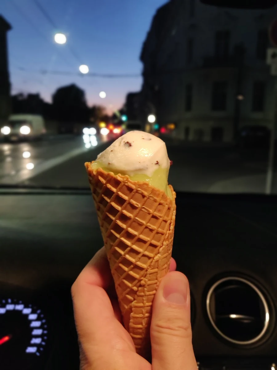 Eis Gurke-limette Mit Stracciatella
