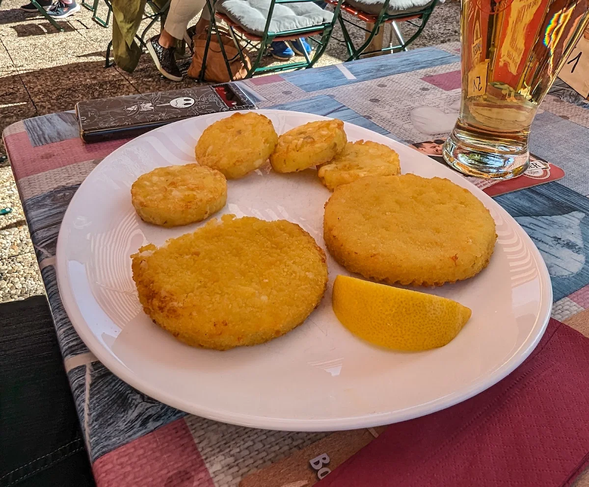 Blumenkohltaler Mit Käsetaler