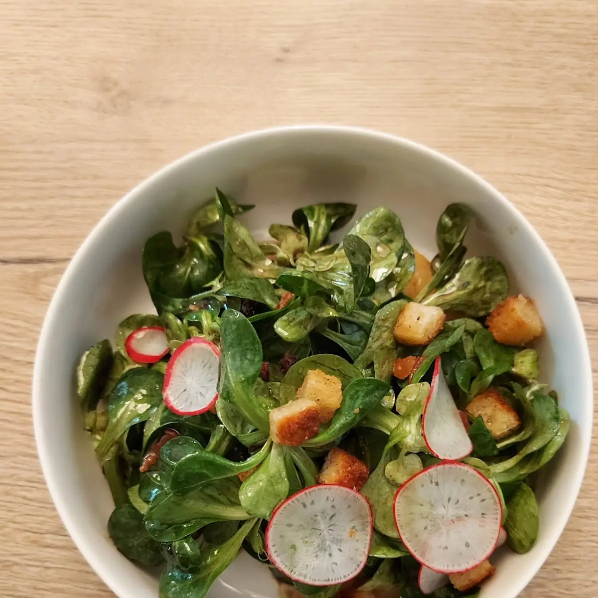 Vogerlsalat Mit Speck Und Erdäpfeln