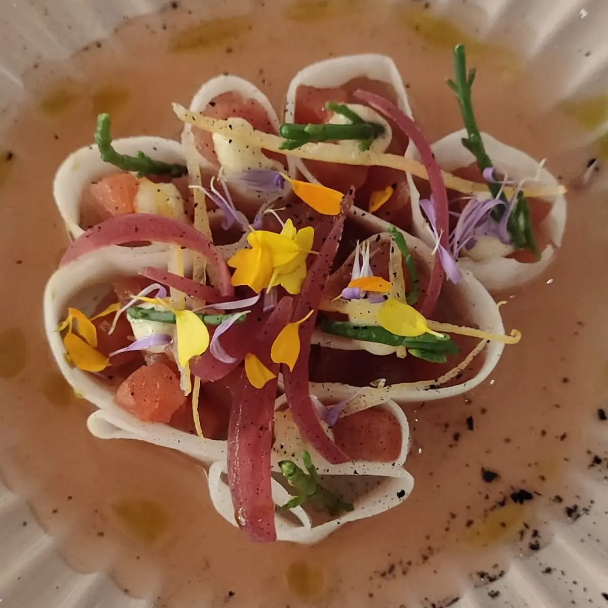 Yellowfin Tuna-bierrettich-jalapeno-shiso
