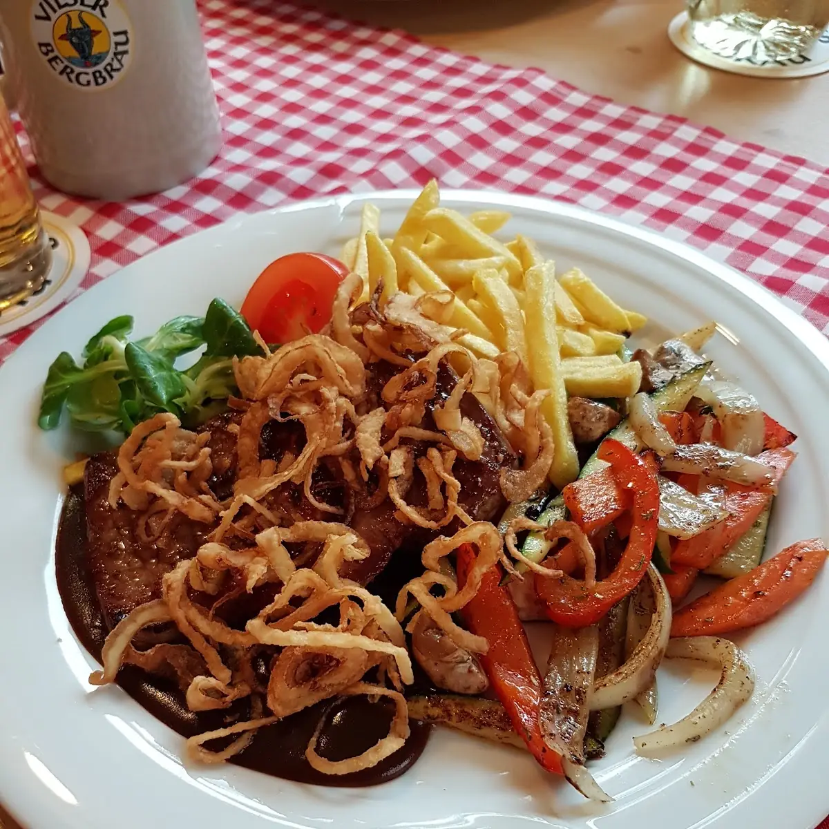 Zwiebelrostbraten