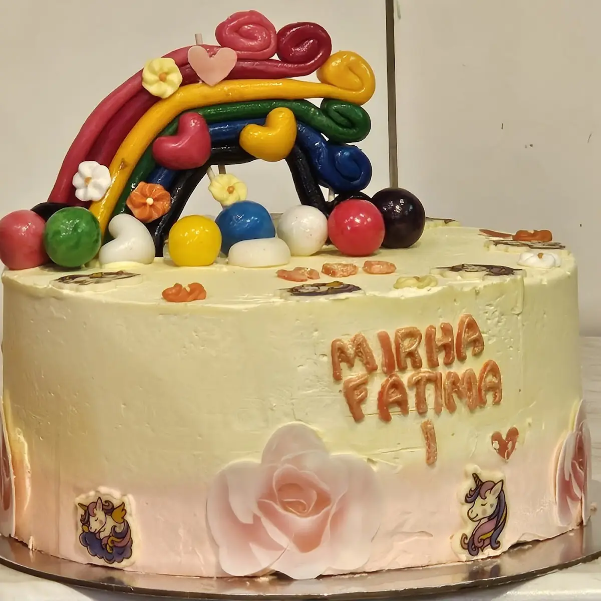 Mirha Birthday Cake