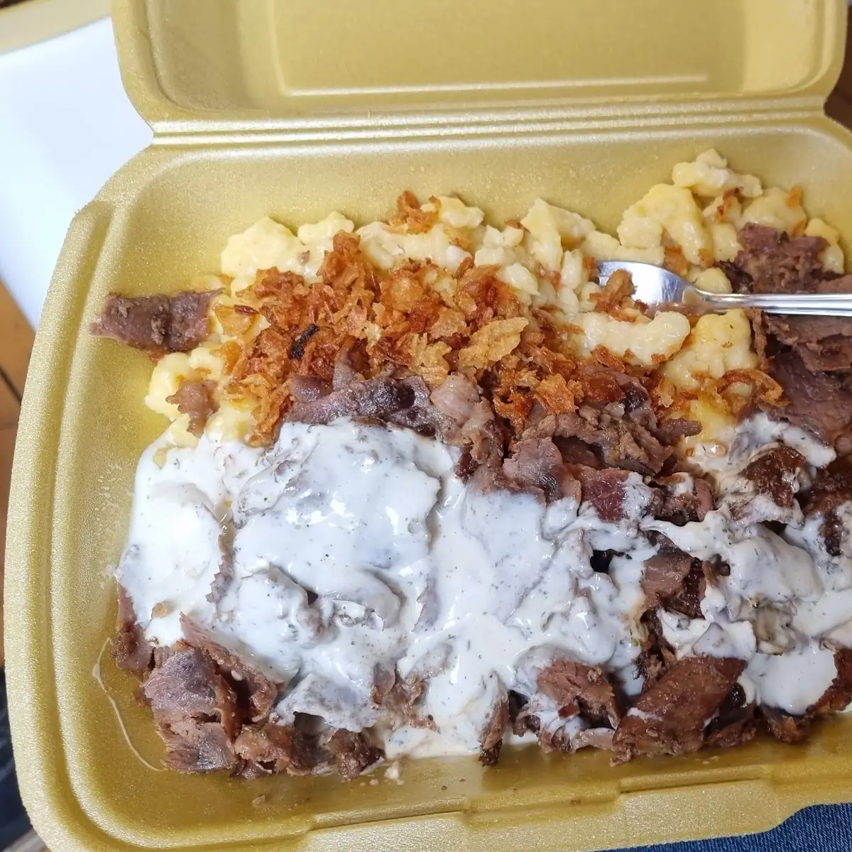 Spätzle-döner