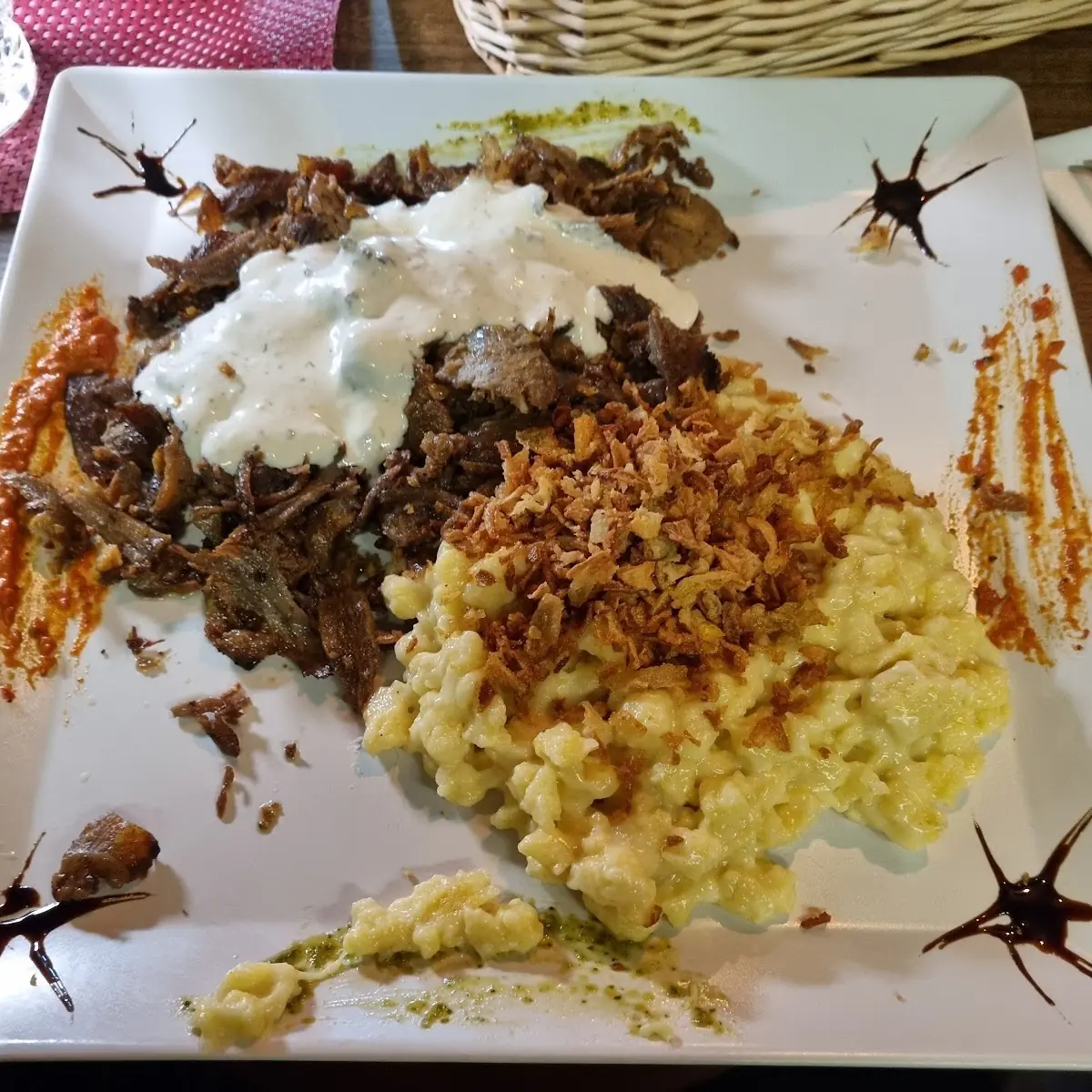 Vorsrlberge Döner Teller