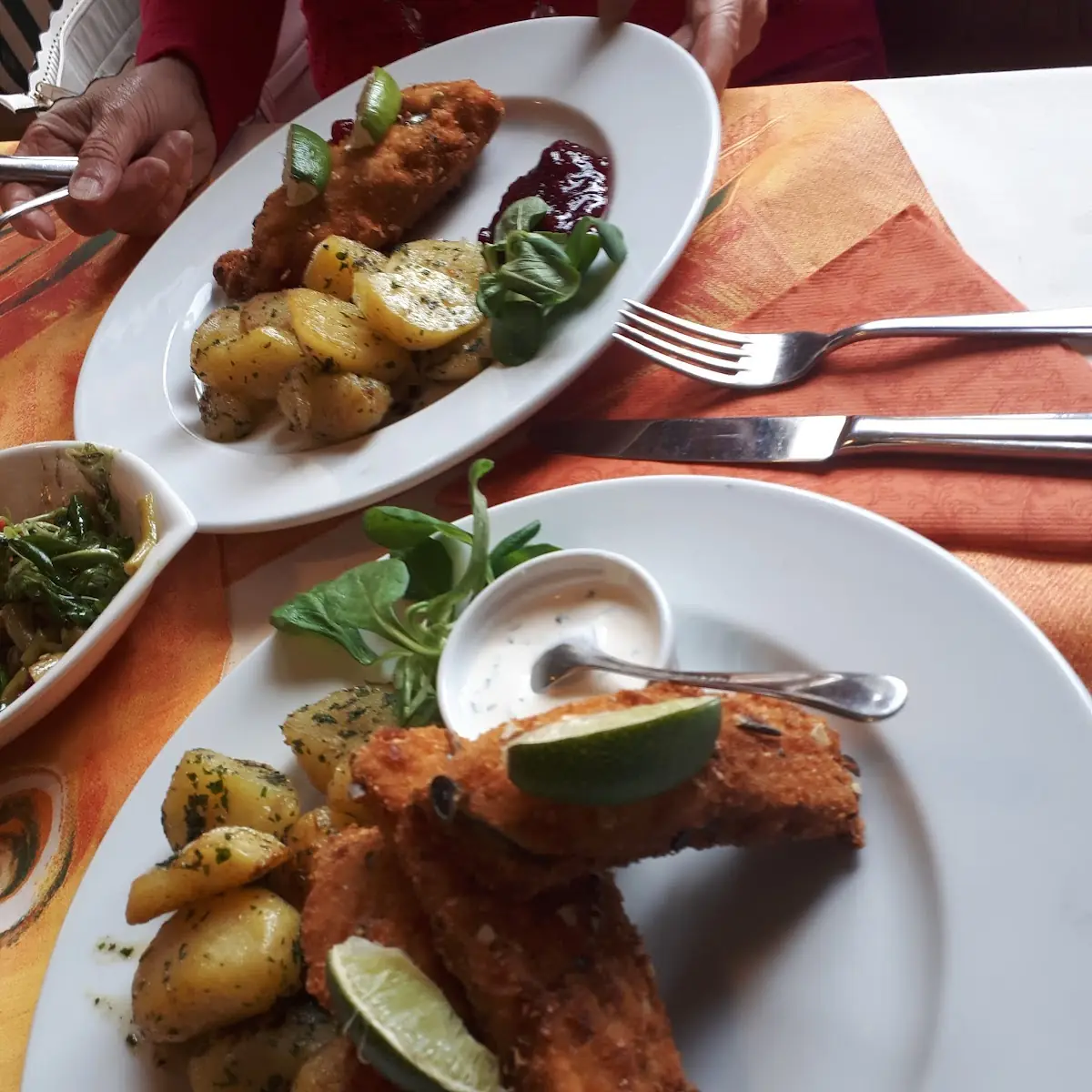 Karpfen In Kürbiskernpanier
