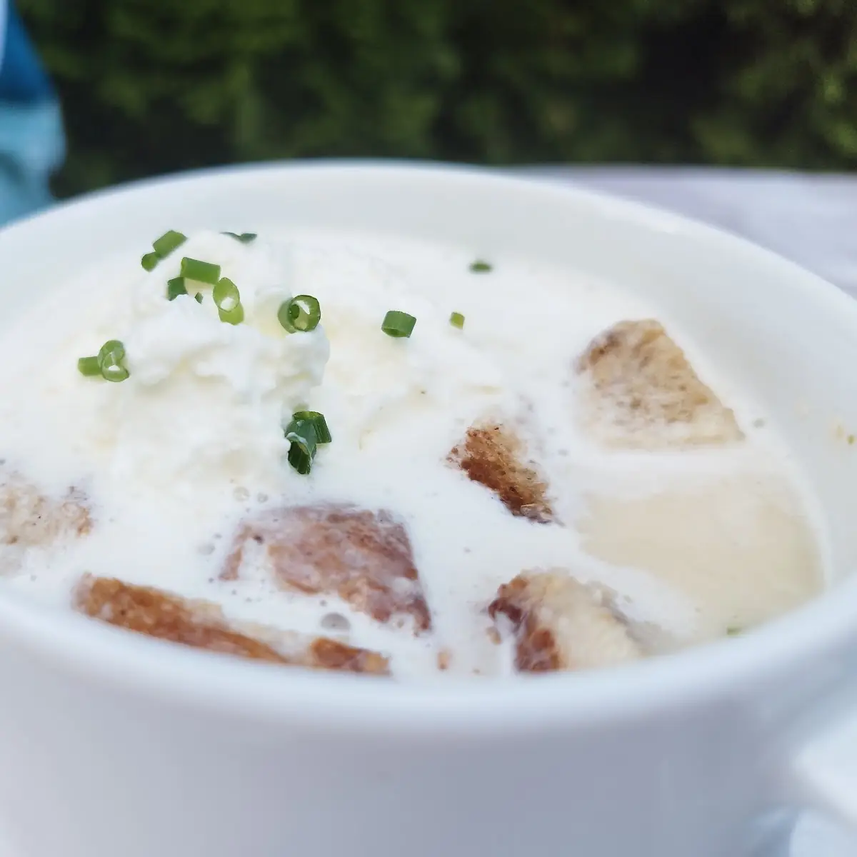 Knoblauchcremesuppe