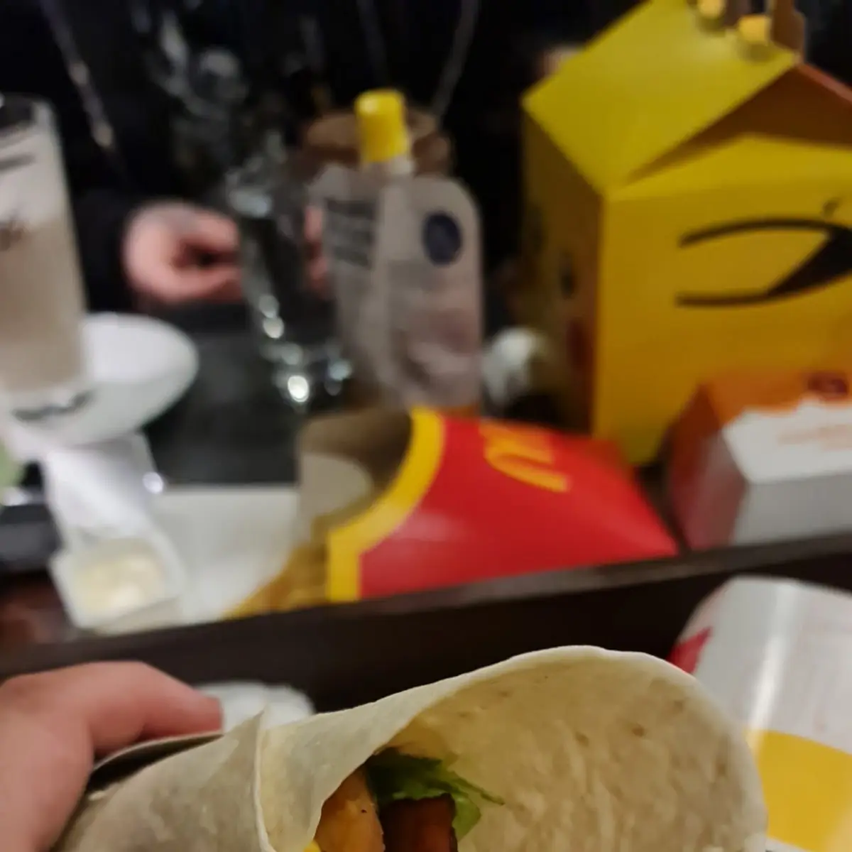 Enttäuschender Wrap