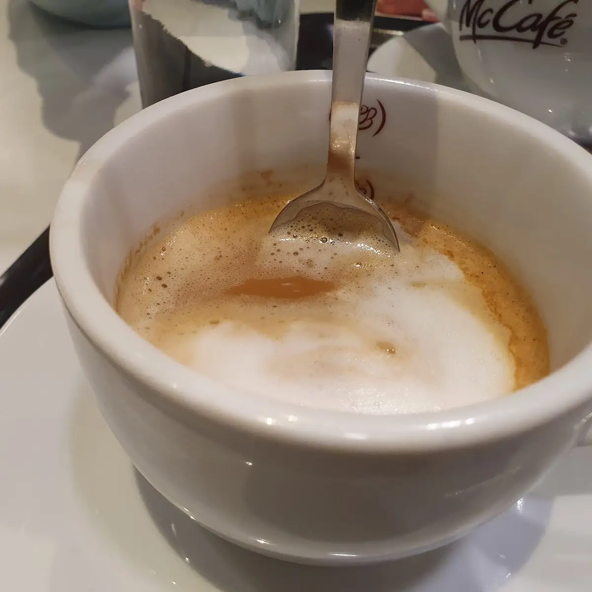 Großer Melange In Espressogröße