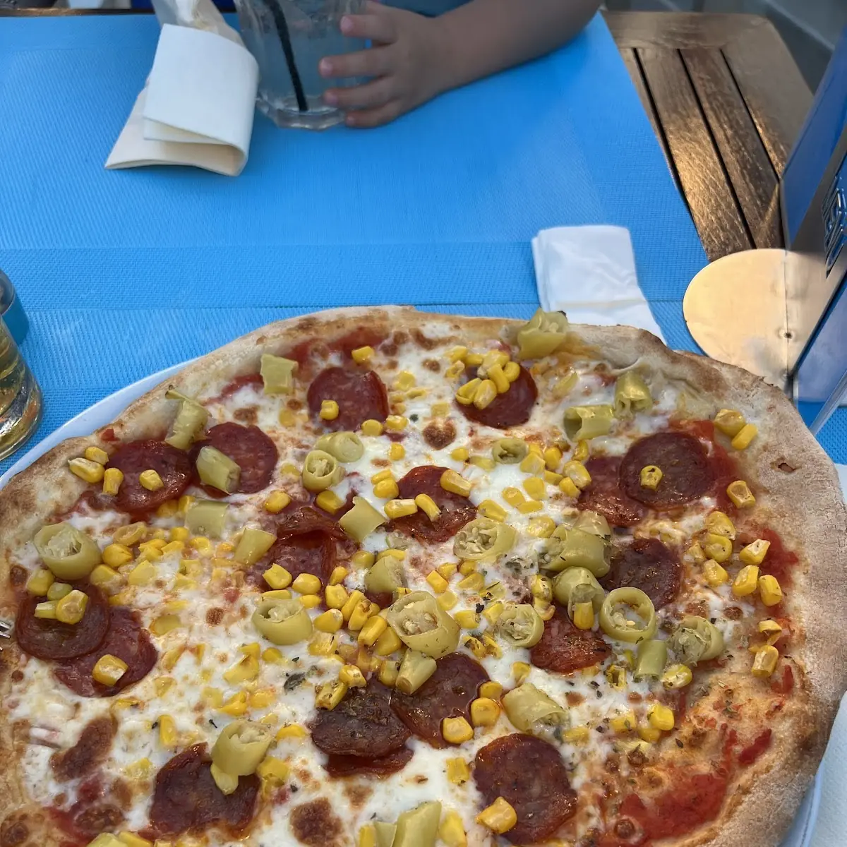 Pizza Mit Schinken Und Mais Glutenfrei