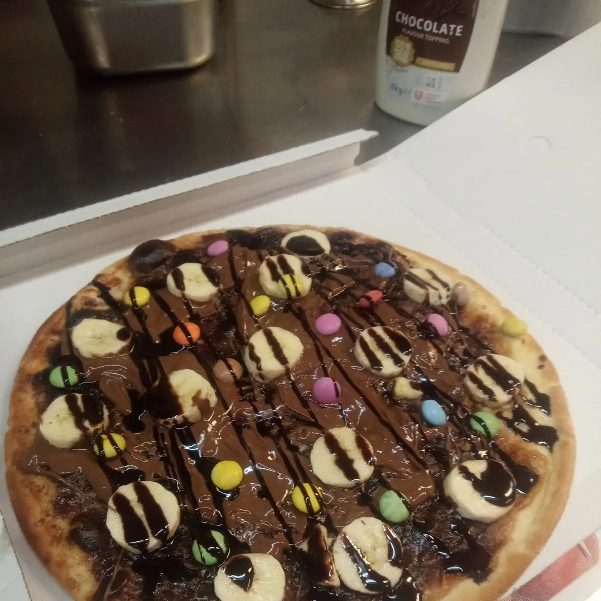 Pizza Nutella Gluten Free