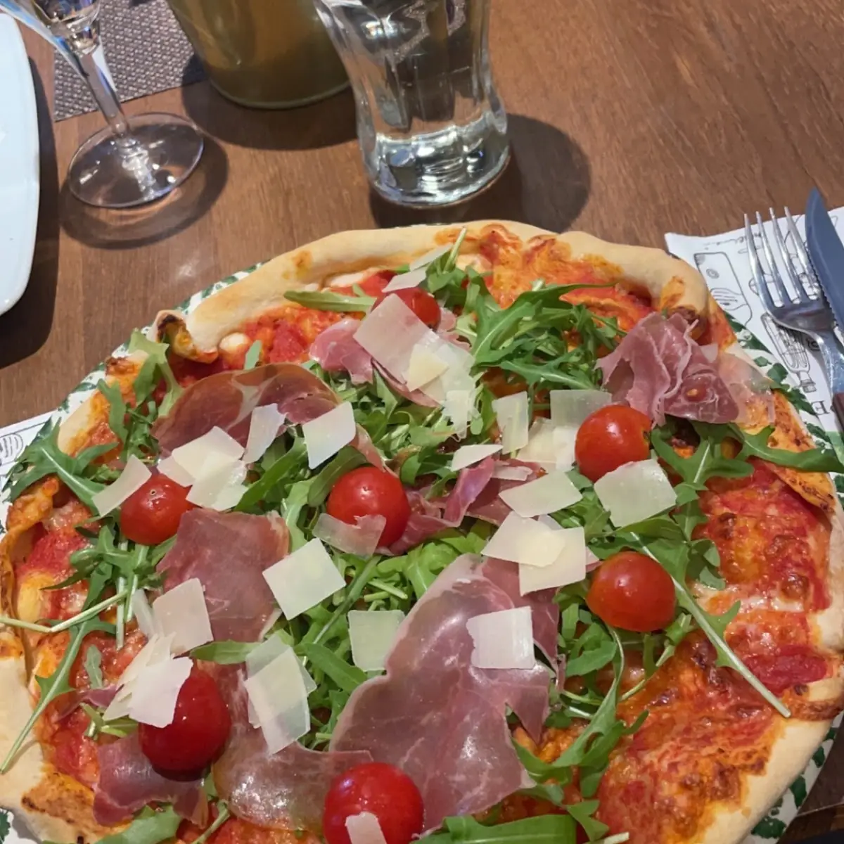 Pizza Prosciutto E Rucola