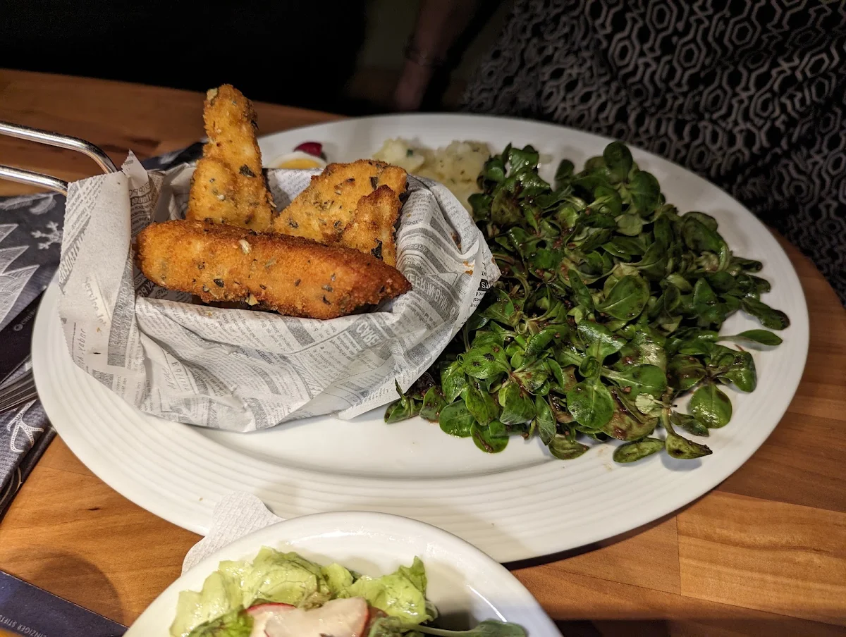 Backhendl-salat