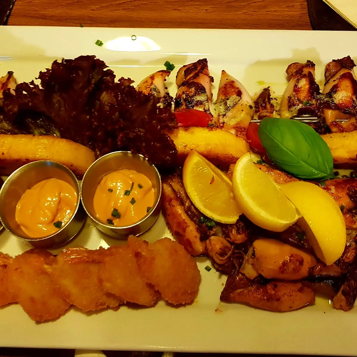 Calamari Platte