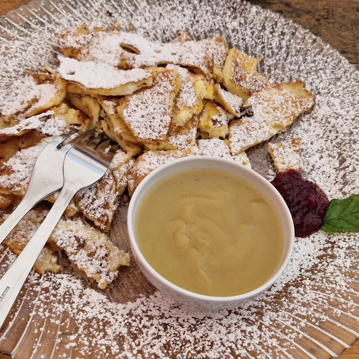Kaiserschmarrn Mit Apfelmus