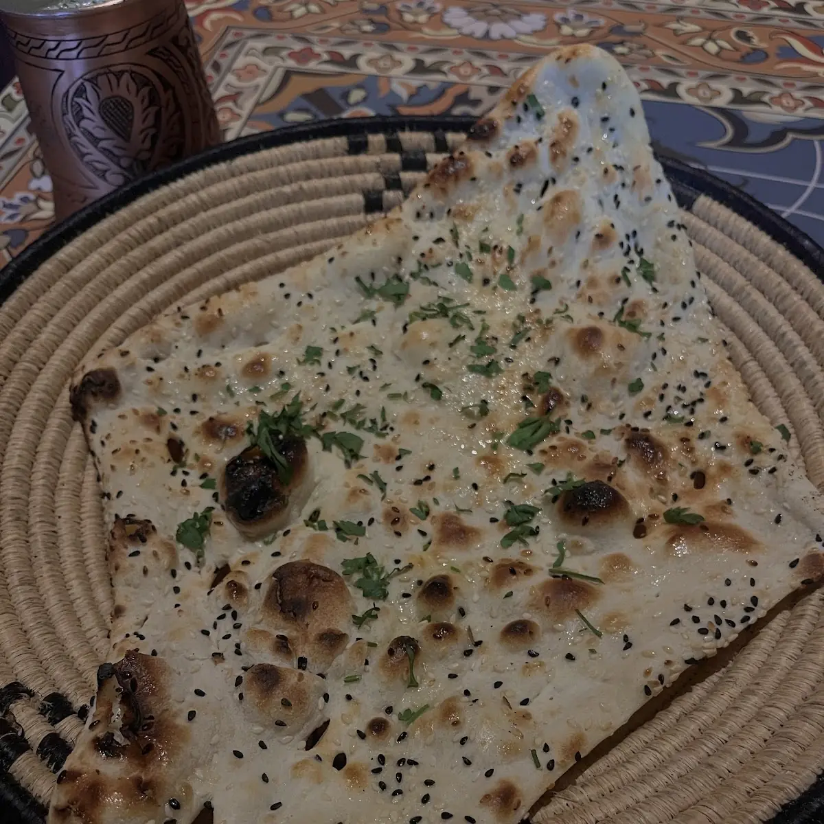 Hausgemachtes Naan