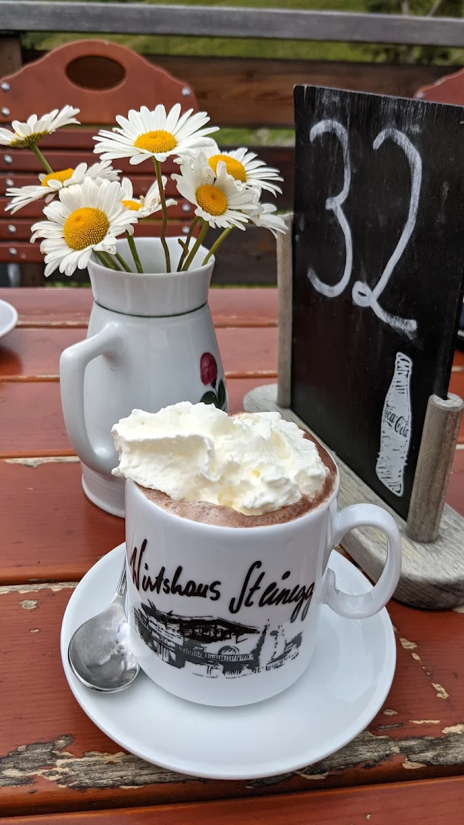 Heiße Schokolade Mit Sahne