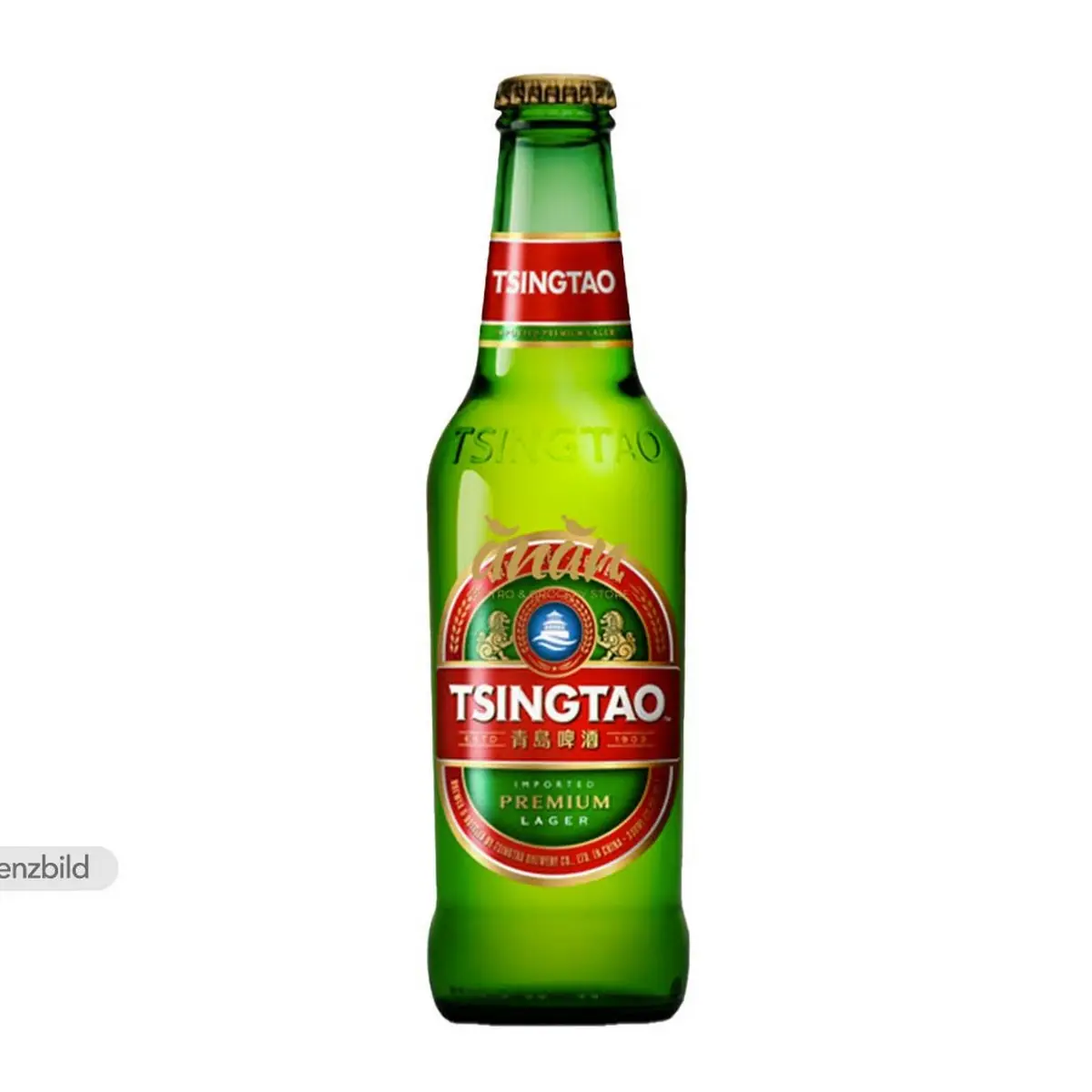 Tsingtaobier Chinesisches Bier 0 33 L