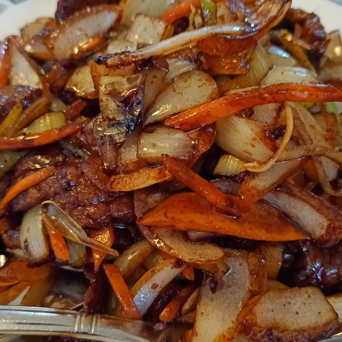 Rindfleisch Mit Gemüse