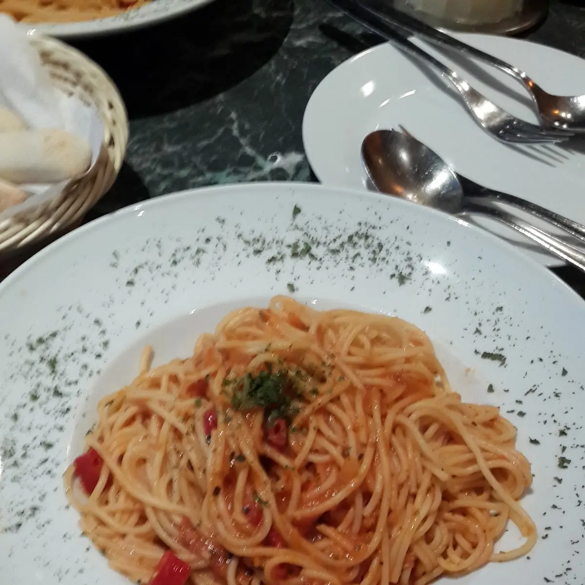 Spaghetti Amatricciana