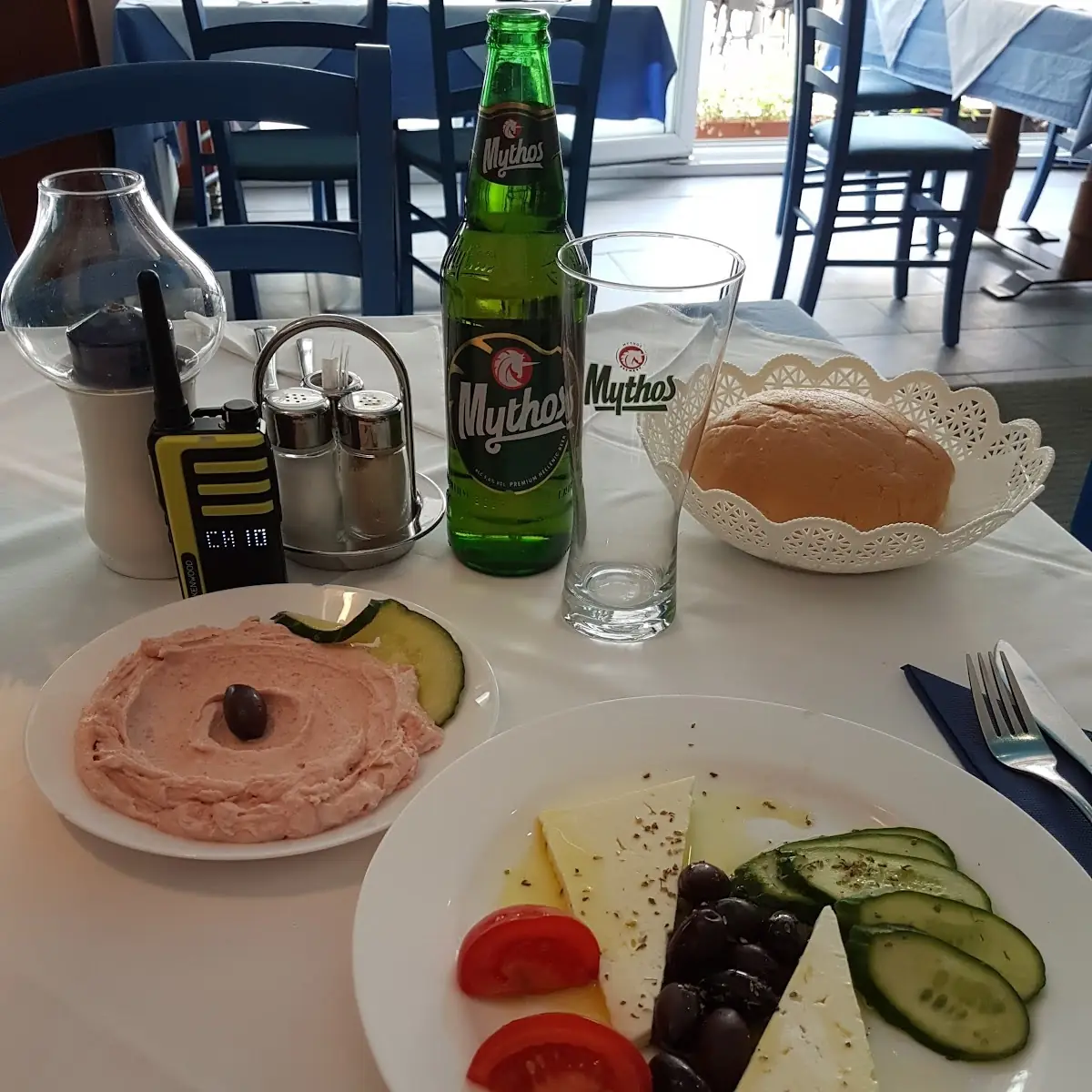 Taramosalata Und Feta