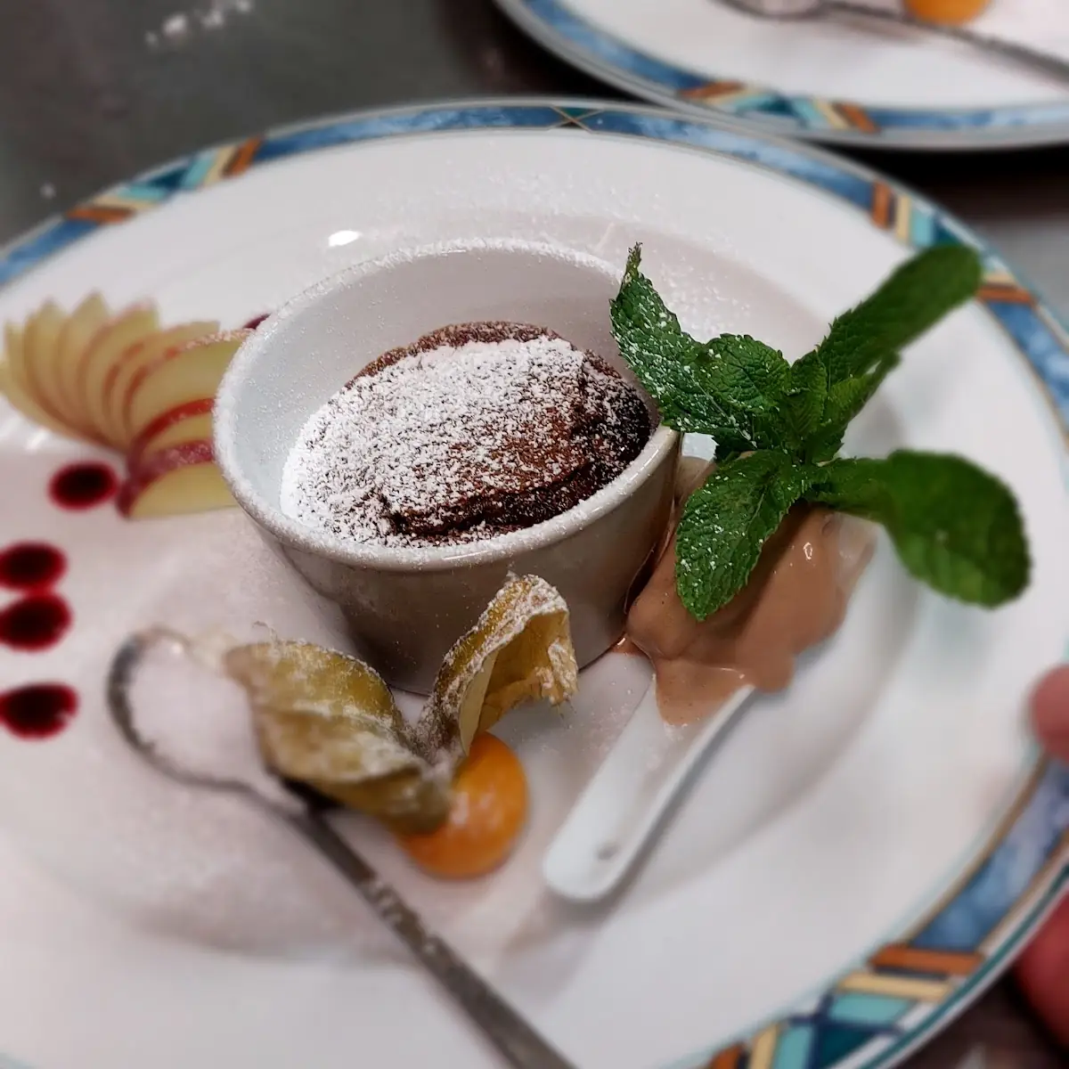 Schokokuchen Mit Flüssigem Kern
