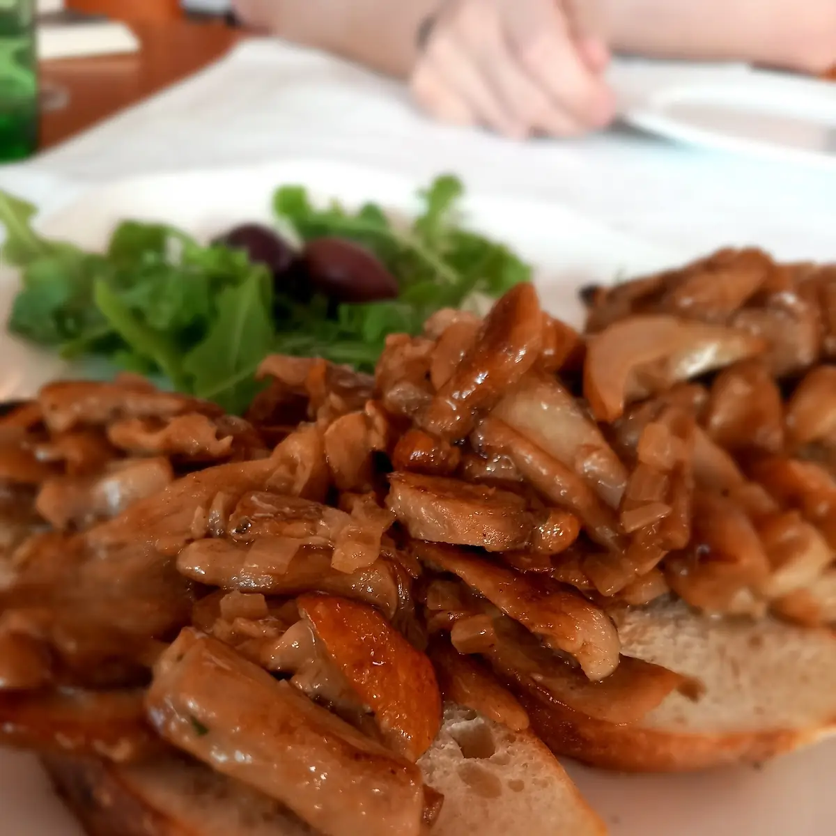 Bruschetta A La Funghi Porcini