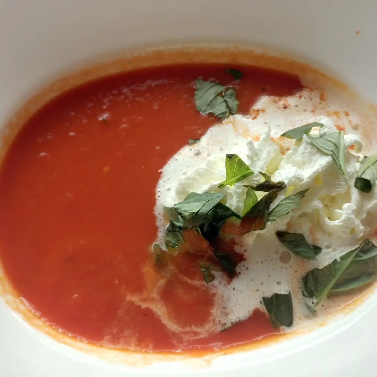 Zuppa Crema Di Pomodoro