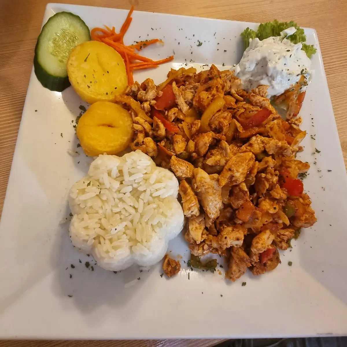 Hähnchen Gyros