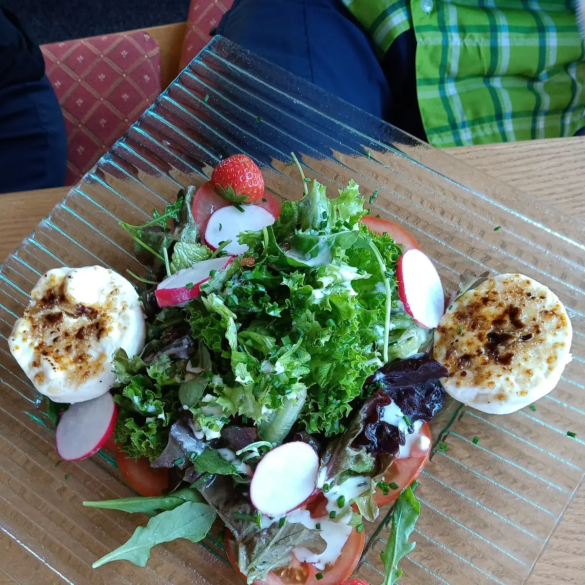Karamellisierter Kuhfrischkäse