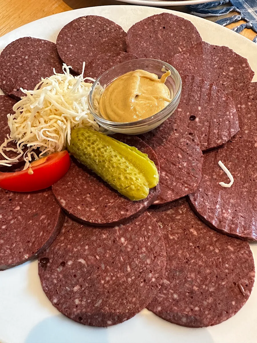 Blutwurstplatte